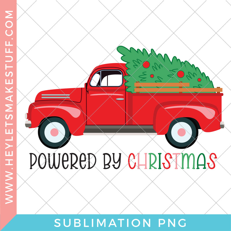 Powered By Christmas - Sublimation
