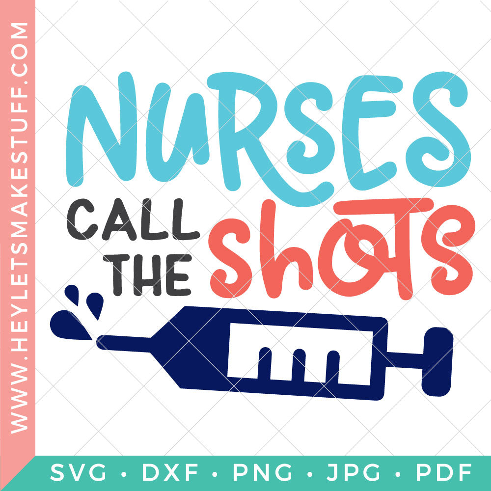 Nurses Call The Shots Water Bottle  Drummer Gifts and Music Gifts for All  Musicians