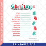 Printable Christmas Games Bundle