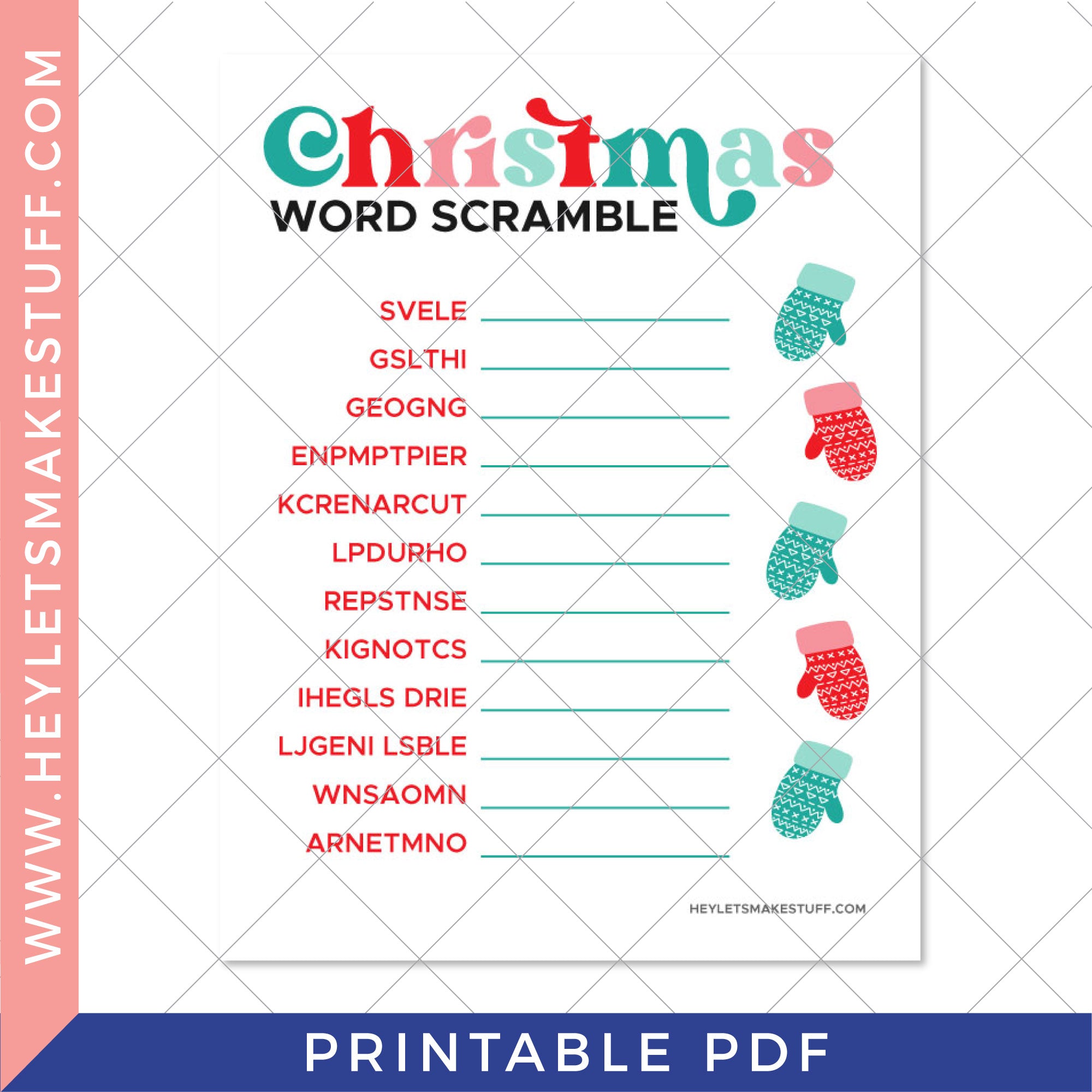 printable-christmas-word-scramble-hey-let-s-make-stuff for Free Printable Christmas Word Scramble Printable Christmas Word Scramble – Hey, Let's Make Stuff for Free Printable Christmas Word Scramble