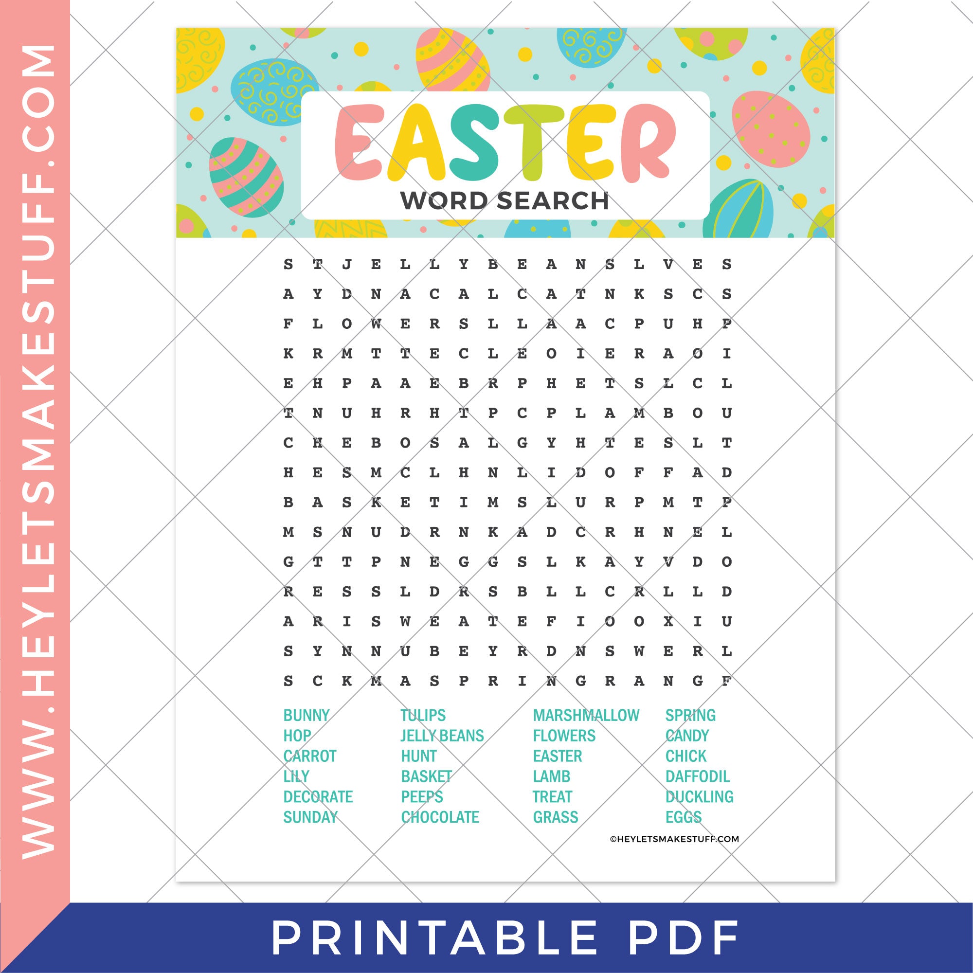 printable-easter-word-search-hey-let-s-make-stuff for Easter Word Search Free Printable Printable Easter Word Search – Hey, Let's Make Stuff for Easter Word Search Free Printable