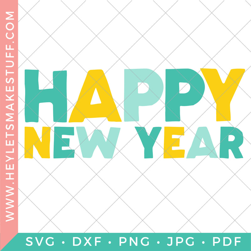BIG New Year's Eve Bundle - 23 SVG Files!
