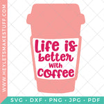 BIG Coffee, Tea, and Cocoa Bundle - 32 SVG Files