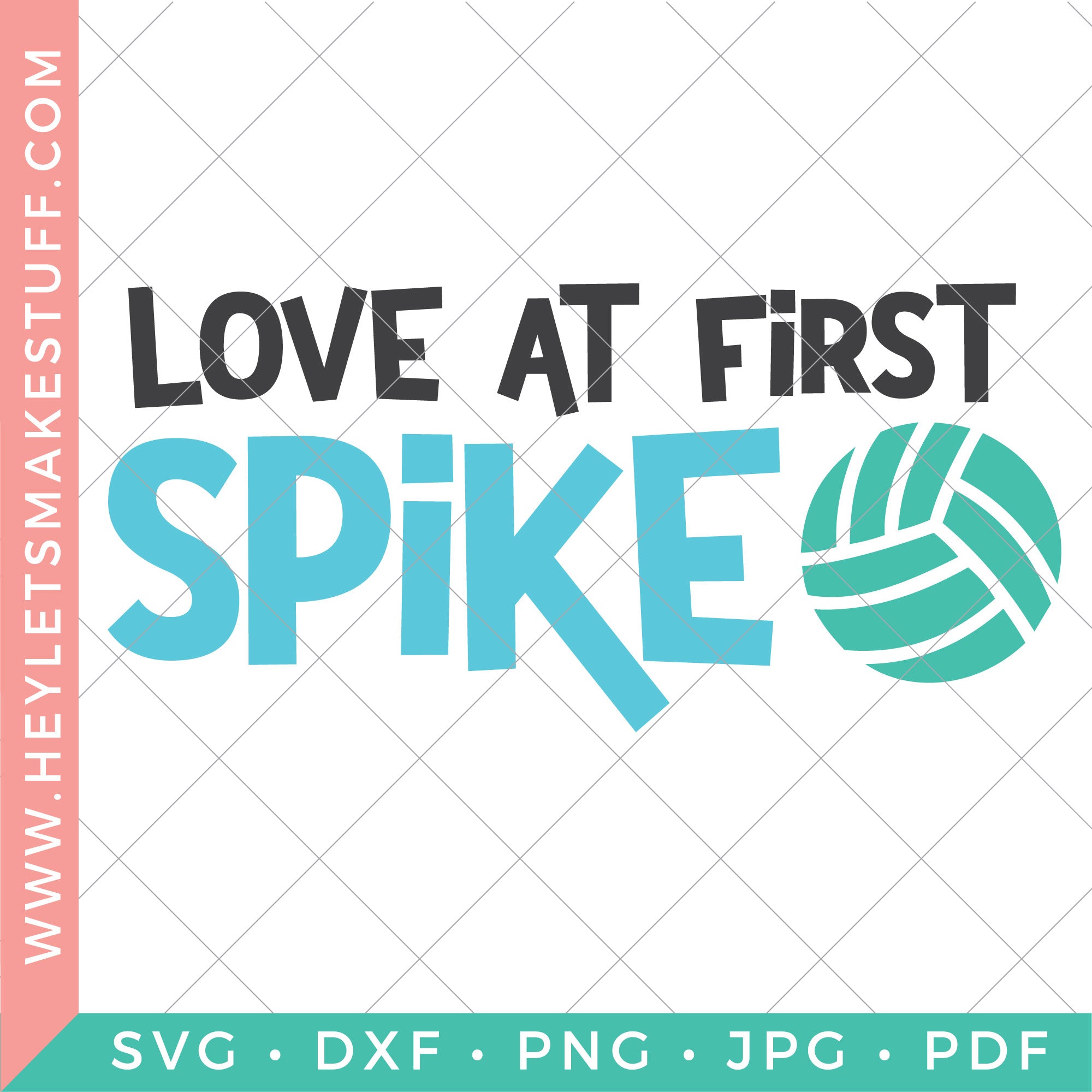 Love At First Spike SVG – Hey, Let's Make Stuff