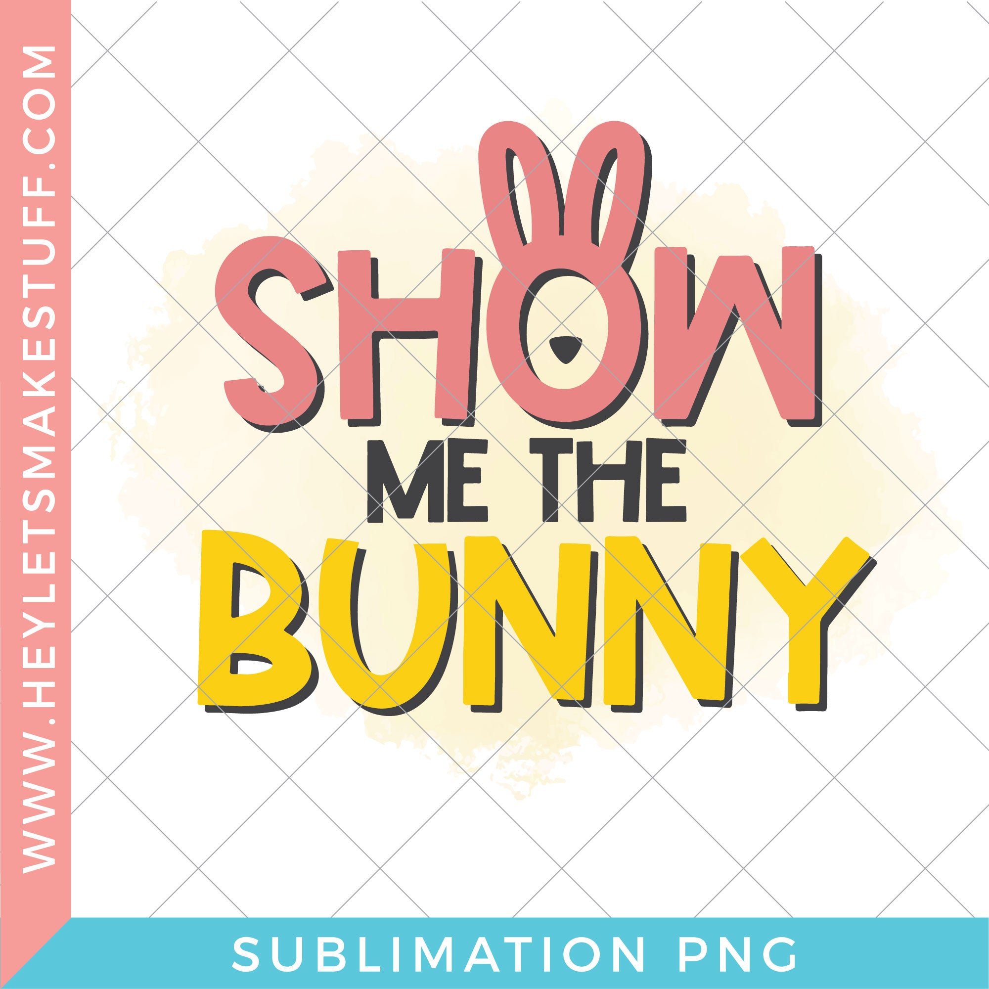 The bunny made me do it Easter Toddler Sublimation shirt Only