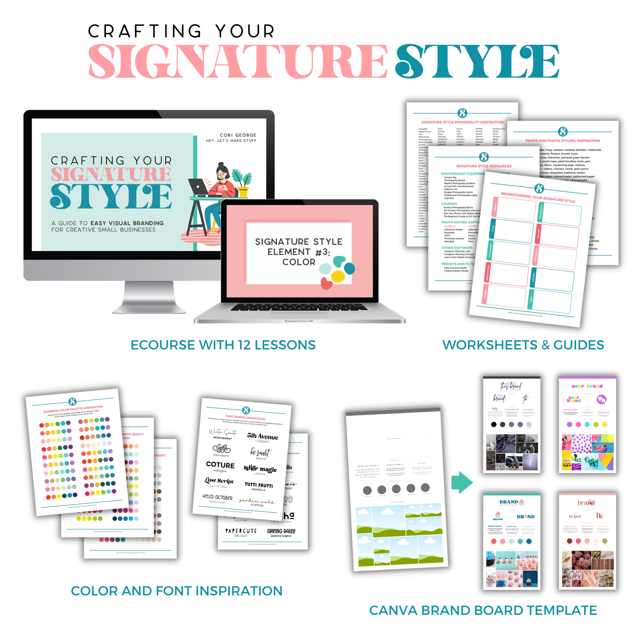 Crafting Your Signature Style eCourse – Hey, Let's Make Stuff Ideas For Creating A Signature Style Statement