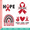 AIDS Awareness SVG Bundle