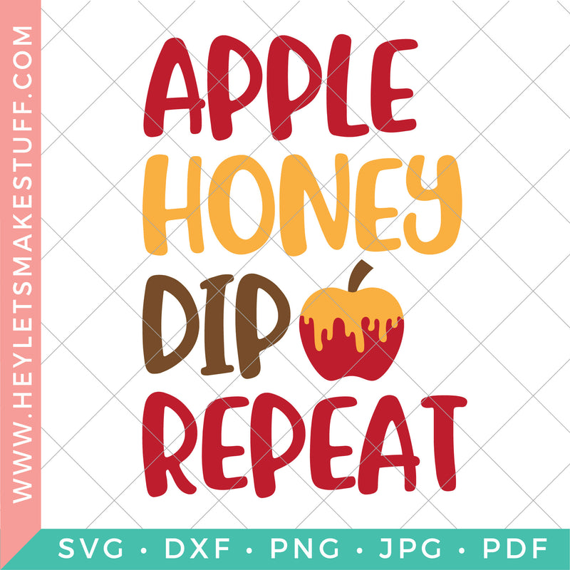Apple Honey Dip Repeat