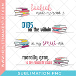 BookTok Sublimation Bundle