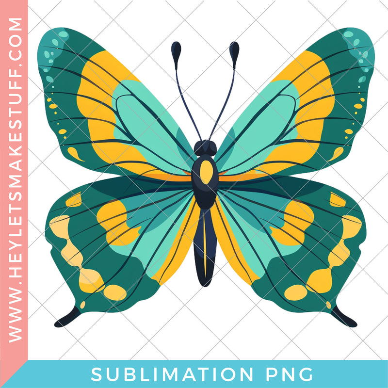 Butterfly 1 - Sublimation