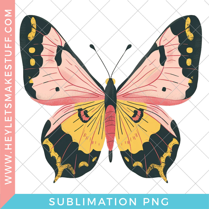 Butterfly 4 - Sublimation