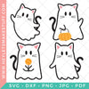 Cat Ghost SVG Bundle