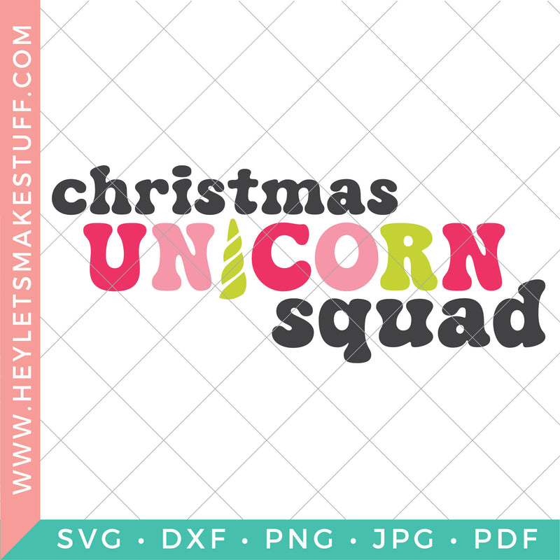 Christmas Unicorn Squad