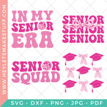 Coquette Graduation SVG Bundle