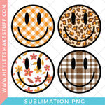 Fall Happy Face Sublimation Bundle