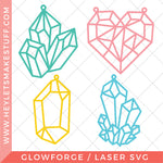 Laser Crystals - Set of 2