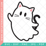 Cat Ghost SVG Bundle