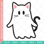Cat Ghost SVG Bundle