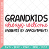 Grandkids SVG Bundle