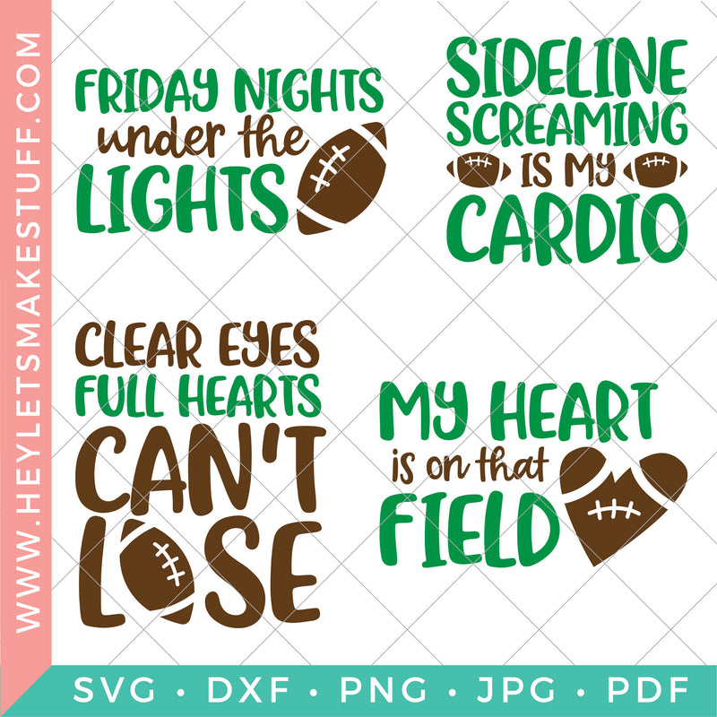 High School Football SVG Bundle