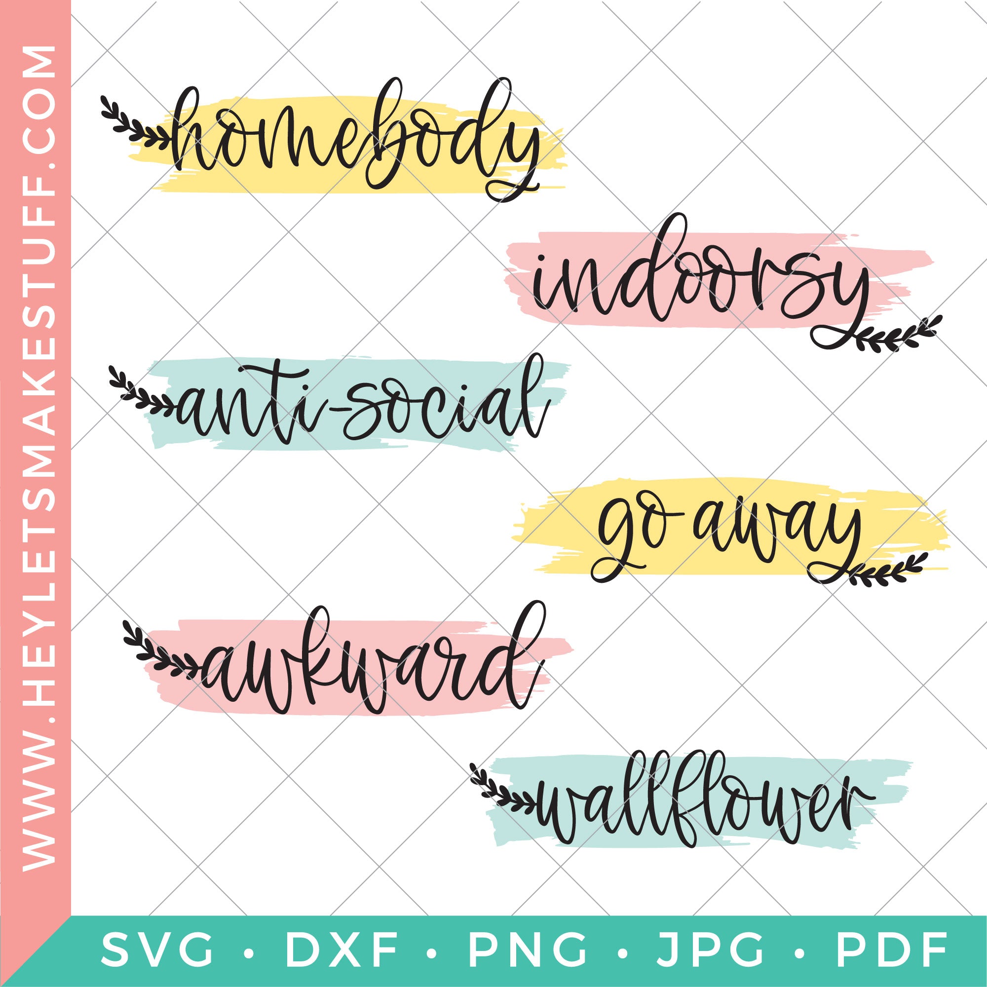 Introvert Crafts Introvert Bundle – Hey, Let's Make Stuff