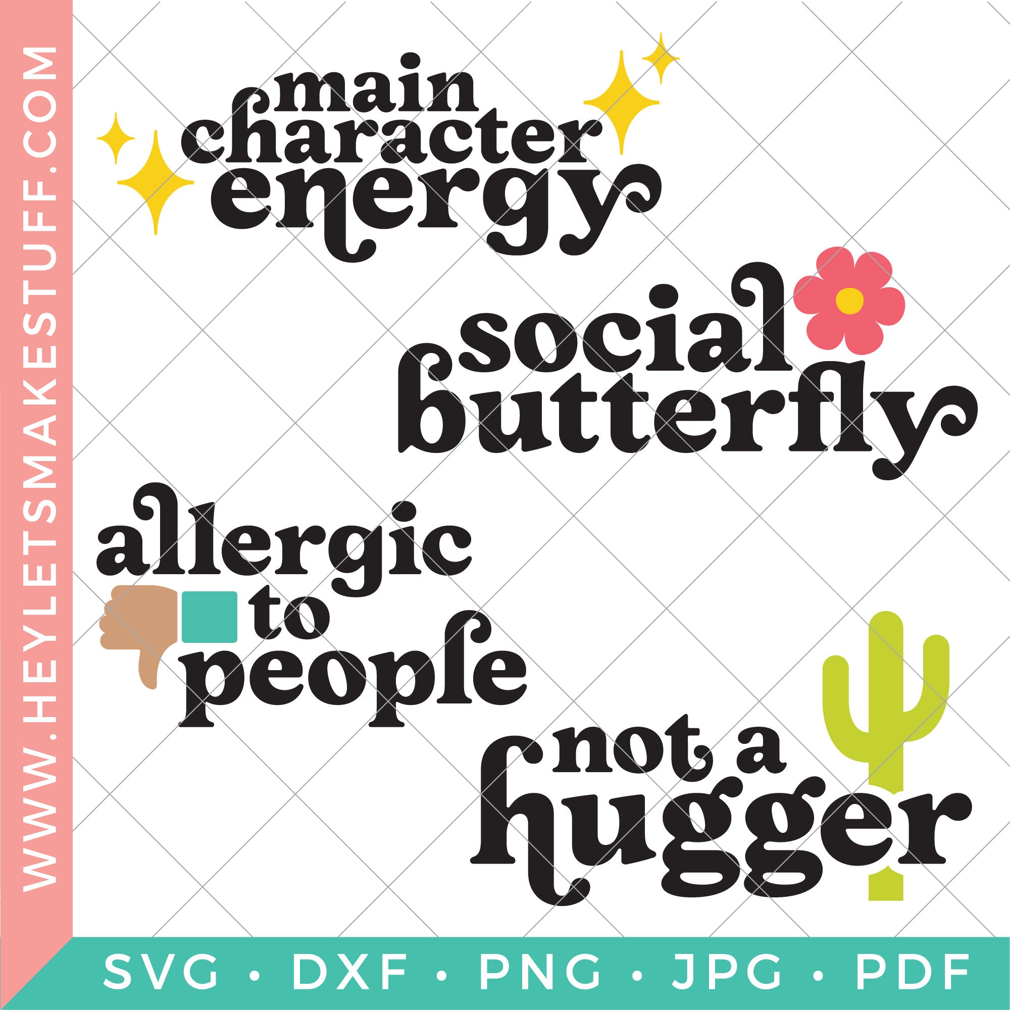Introvert Extrovert Bundle – Hey, Let's Make Stuff
