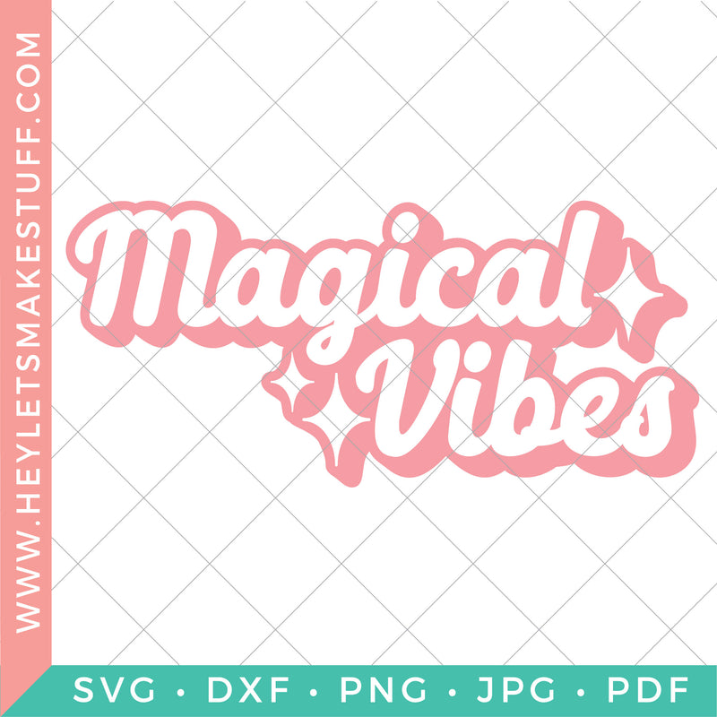 Magical Vibes Retro SVG