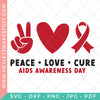 AIDS Awareness SVG Bundle