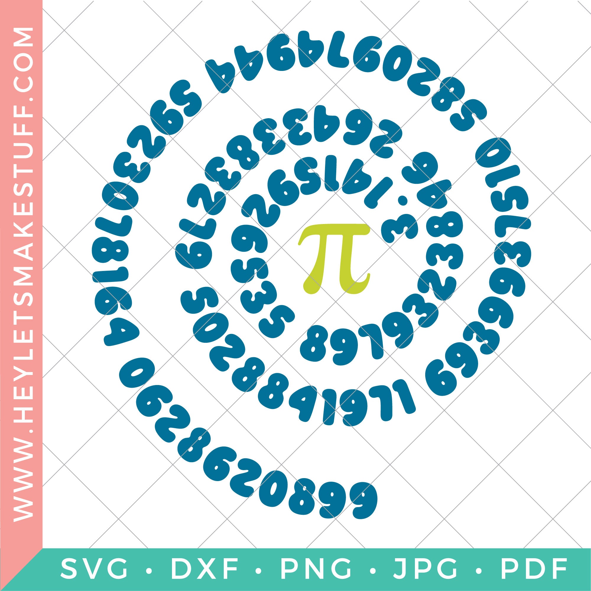 Pi Number Spiral – Hey, Let's Make Stuff