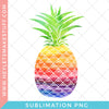 Watercolor Pineapple Bundle - Sublimation