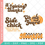 Retro Thanksgiving SVG Bundle 2