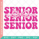 Coquette Graduation SVG Bundle
