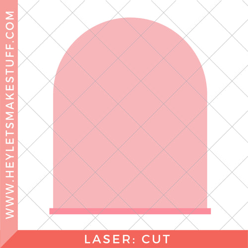 Laser Simple Standing Sign