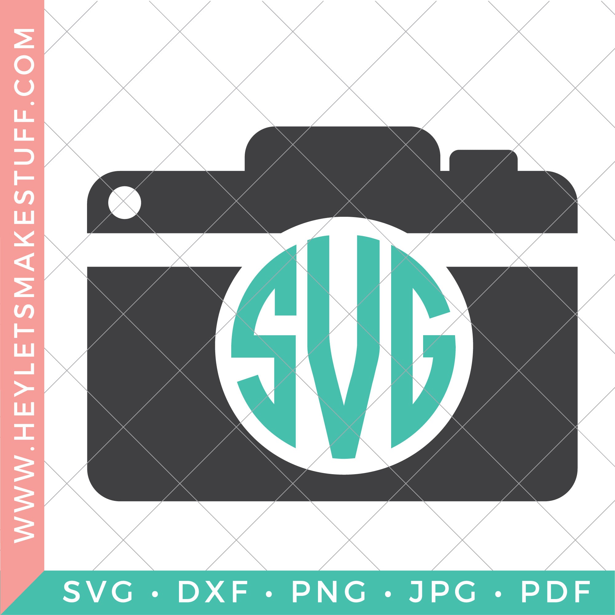 Camera Monogram - Club – Hey, Let's Make Stuff