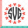 Valentine's Heart Monogram Bundle