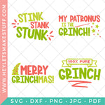 Grinch Quotes Christmas Bundle