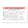 Cut File Clean Up eCourse