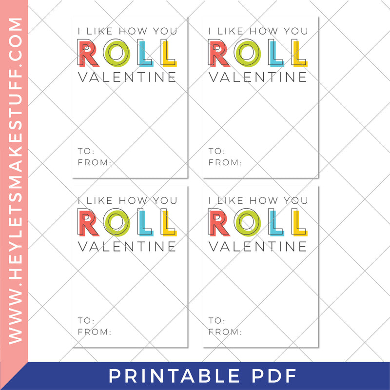 Printable Race Car Valentine's Day Cards
