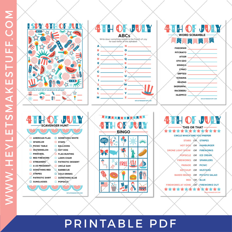 printable-fourth-of-july-games-bundle-hey-let-s-make-stuff for Free Printable 4th Of July Games Printable Fourth of July Games Bundle – Hey, Let's Make Stuff for Free Printable 4th Of July Games