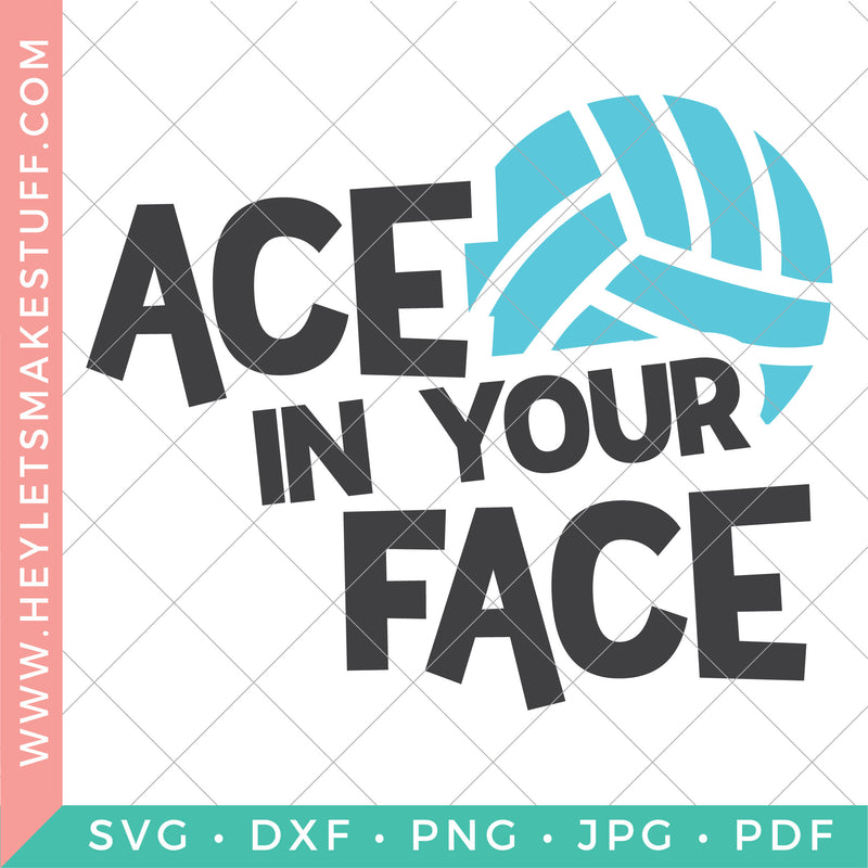 Ace In Your Face SVG