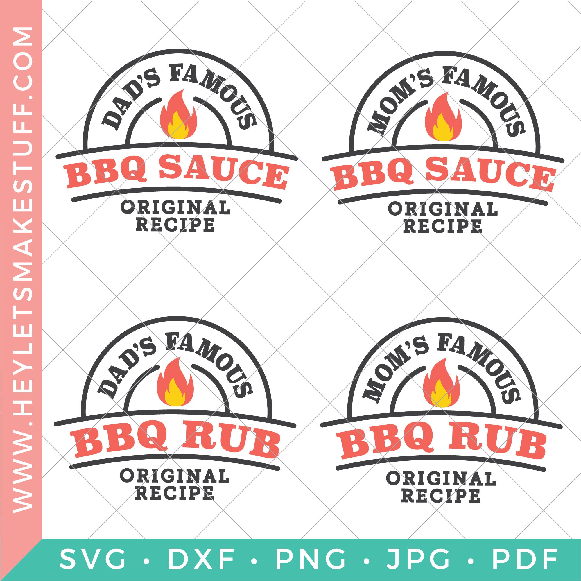 Barbeque Labels Barbecue Label Files – Hey, Let's Make Stuff