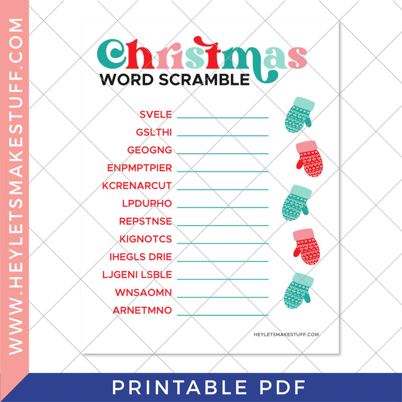 printable-christmas-games-bundle-hey-let-s-make-stuff for Free Printable Printable Christmas Games With Answers Printable Christmas Games Bundle – Hey, Let's Make Stuff for Free Printable Printable Christmas Games With Answers