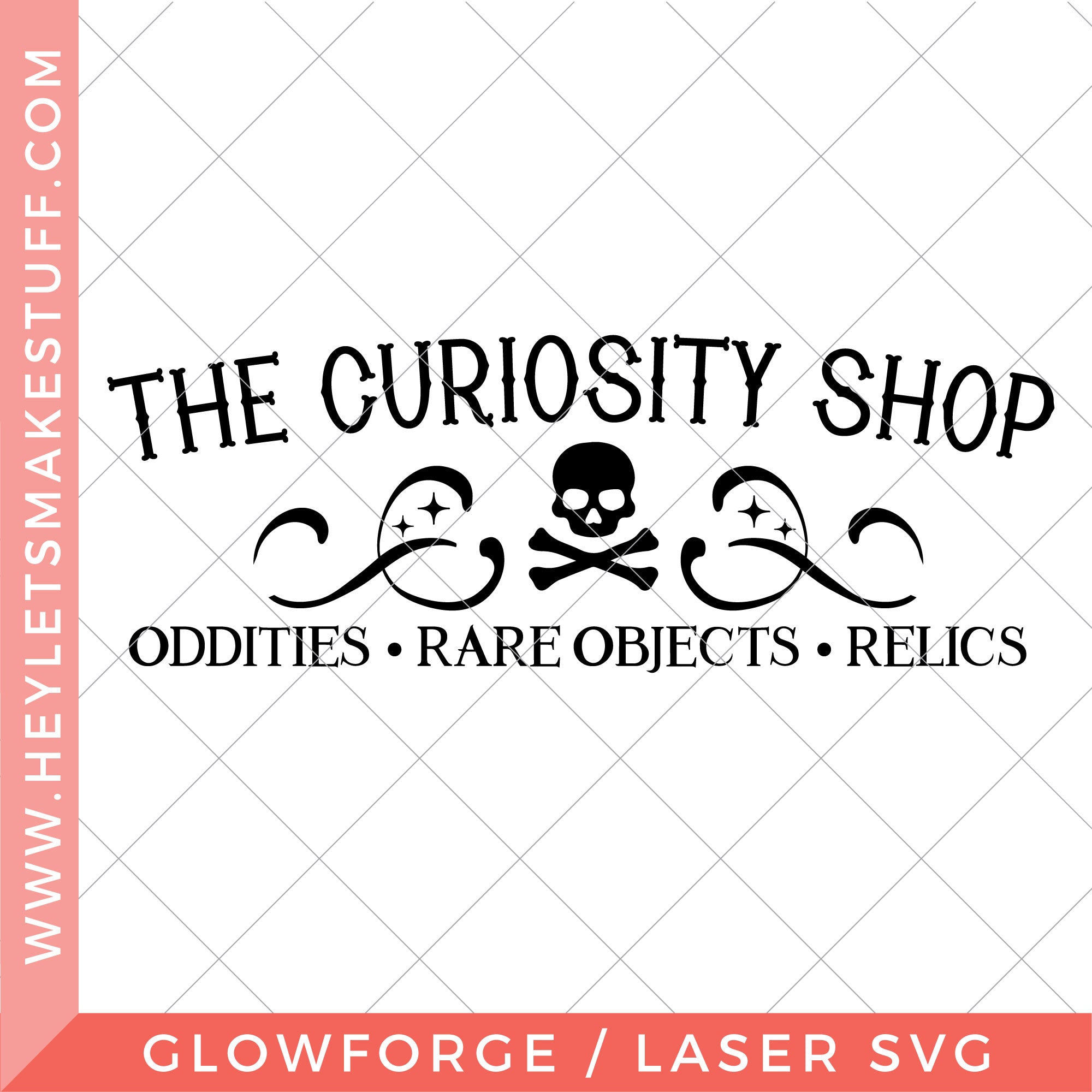 Laser Curiosity Shop Sign – Hey, Let's Make Stuff