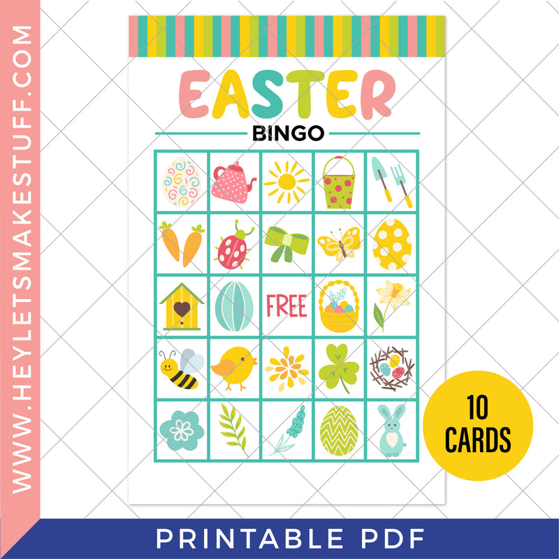 Printable Easter Bingo