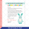 Printable Letter from the Easter Bunny