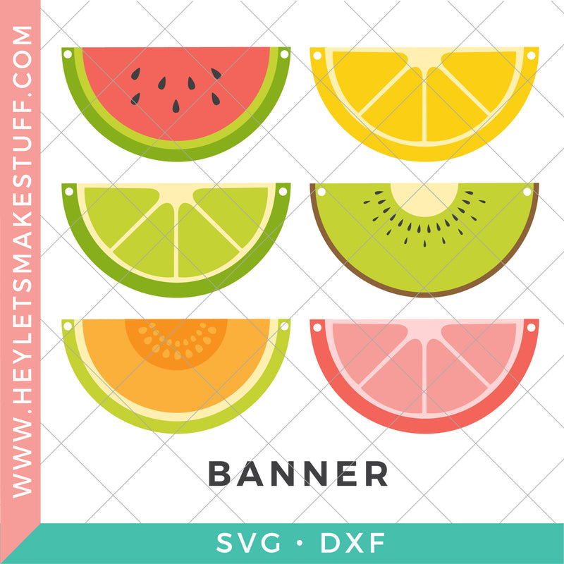 Fruit Slice Banner