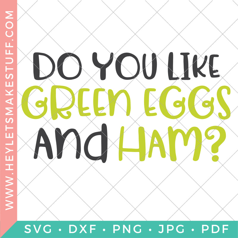 Do You Like Green Eggs and Ham?
