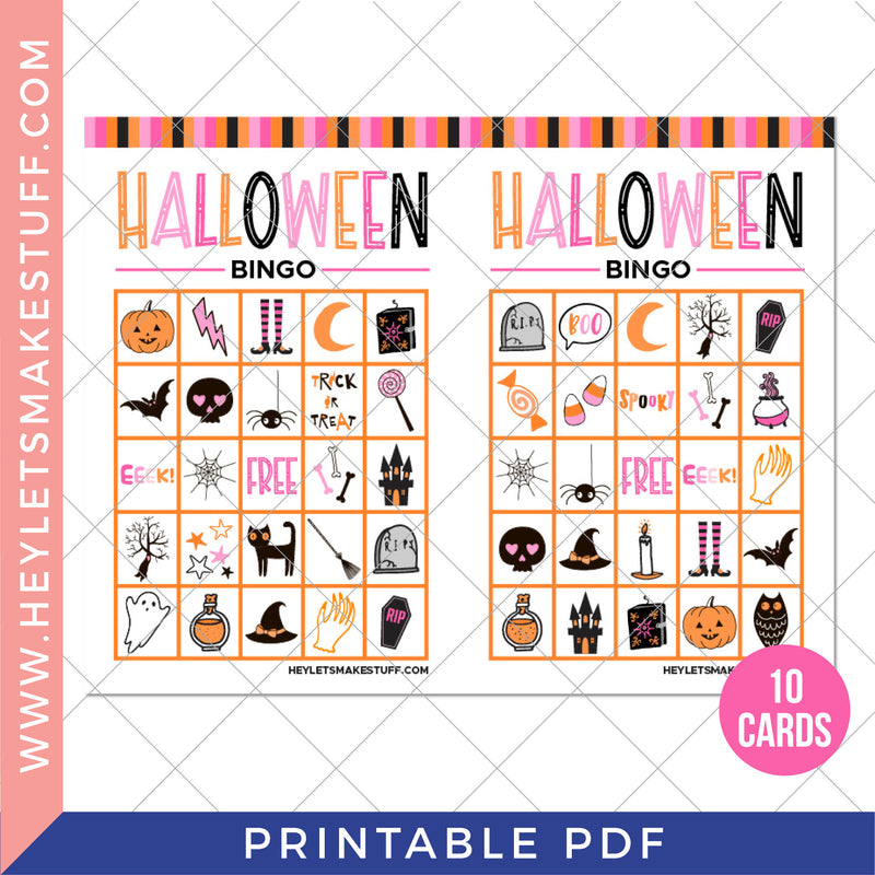 Printable Halloween Printable Games Bundle