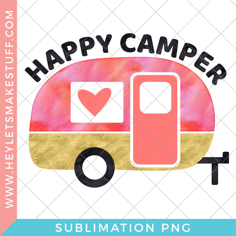 Happy Camper - Sublimation