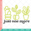 Plant Owner SVG Bundle